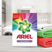 Ariel 8 kg Toz Çamaşır Deterjanı Parlak Renkler - 5