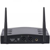 König K-312 Çift El Kablosuz Telsiz Mikrofon 16 Digital Kanal UHF - 5