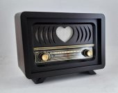 Nostaljik Radyo Ceviz Renk USB ve Bluetoothlu Aşiyan 1 - 1