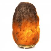 Çankırı Tuzcusu Doğal Elde Çekiçlenmiş Çankırı Tuz Lambası 3-4 kg(14-16 m2) thumbnail 1