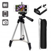 YouTube ve instagram çekimleri için Telefon Tripod Seti - 1