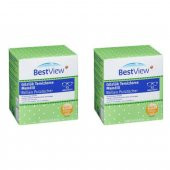 Best View Gözlük Temizleme Mendili Ve Cam Ekran Temizleme Mendili 52 Adet X 2 Paket - 1