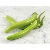 Eko Paket Uzun Yeşil Patlıcan Tohumu Tohumu 25 Tohum+Hediye Tohum thumbnail 2