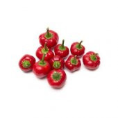 Cherry Tatlı Kiraz Biber Tohumu 10 Tohumu + Saksı + Toprak+Hediye - 1