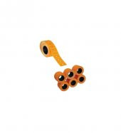 TANEX MAKINE ETIKETI 12-21 CIZGILI NEON TURUN 6 LI - 1