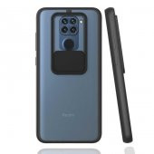 Xiaomi Redmi Note 9 Kılıf Mat Yüzey Lensi Kapak - 9