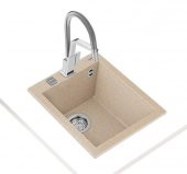 TEKA FORSQUARE 34x40 TEZGAH ÜSTÜ GRANİT EVYE AVENA BEİGE - 2