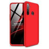 KNY Realme 6i Kılıf 3 Parça 360 Zore Ays Kapak Mavi - 1