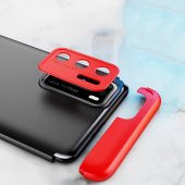 KNY Huawei P40 Pro Kılıf 3 Parça 360 Zore Ays Kapak Siyah - 3