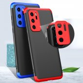 KNY Huawei P40 Pro Kılıf 3 Parça 360 Zore Ays Kapak Siyah - 4
