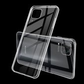 KNY Huawei P40 Lite Kılıf Ultra İnce Şeffaf Silikon Şeffaf - 2