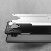 KNY Xiaomi Redmi Note 9 Pro Kılıf Çift Katmanlı Armour Case Kırmızı - 3