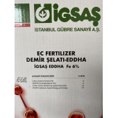 İgsaş Varıofer EDDHA %6 Demir Şelatı İz Elementli Bitki Besini Suda Çözünür Toz Demir Gübresi 1 Kg - 3