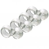 12 Adet Şeffaf Silikon Kapı Pencere Kolu Stoperi Tamponu - 2