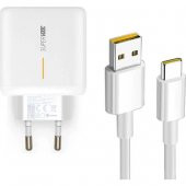 Oppo Super Vooc 4A 40W Hızlı Şarj Cihazı Seti Type-c - 1