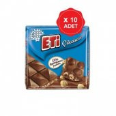 Eti Fındıklı Çikolata 60 Gr x 10 Adet - 1