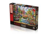 KS PUZZLE 1500 PARCA COLORFUL CITY - 1