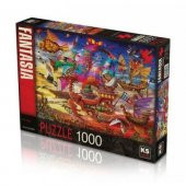 KS PUZZLE 1000 PARCA THE FLIGHT - 1