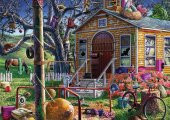 KS PUZZLE 1000 PARCA LONELY HOUSE  ADRIAN CHESTERM - 2