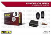 Oto Açma Kapama Uzaktan Kumanda Seti Sustalı Niken 12V 3444 - 9