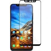 KNY Xiaomi Redmi 7A İçin Full Yapışan 5D Fiber Nano Siyah Siyah - 1