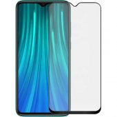 KNY Xiaomi Redmi Note 8 İçin Kenarı Kırılmaya Dayanıklı 5D Cam Ekran Koruyucu Siyah Siyah - 1