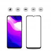 KNY Samsung Galaxy J8 İçin Kenarı Kırılmaya Dayanıklı 5D Cam Ekran Koruyucu Siyah Siyah - 3