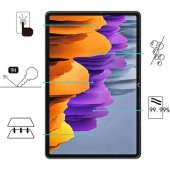 KNY Samsung Galaxy Tab S7 T870 İçin Nano Esnek Cam Ekran Koruyucu Şeffaf  Şeffaf - 2