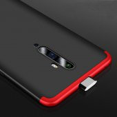 KNY OPPO Reno 2Z Kılıf 3 Parça 360 Zore Ays Kapak Mavi - 4