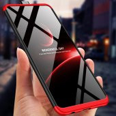 KNY OPPO Reno 2Z Kılıf 3 Parça 360 Zore Ays Kapak Mavi - 5