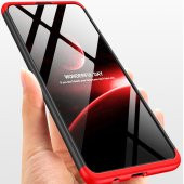 KNY Samsung Galaxy A31 Kılıf 3 Parça 360 Zore Ays Kapak Siyah - 3