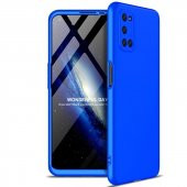 KNY OPPO A72 Kılıf 3 Parça 360 Zore Ays Kapak Mavi - 1