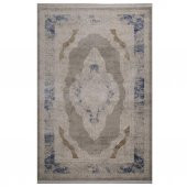 Angora Queen 9478Q MAVİ / GRİ RENK HALI - 2