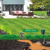 igreen Köstebek Yılan Fare Akrep Kovucu Pilli 700 m2 - 3