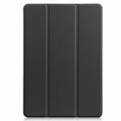 KNY Huawei Mate Pad T10S Kılıf Arkası Şeffaf Standlı Sert Smartcase Siyah - 1