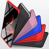 KNY Samsung Galaxy M51 Kılıf 3 Parça 360 Zore Ays Kapak Mavi - 2