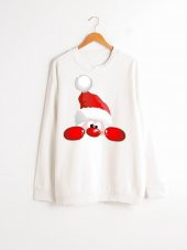 Dizzy Concept Yeni Yıl Baskılı Sweatshirt - 1