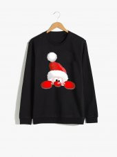 Dizzy Concept Yeni Yıl Baskılı Sweatshirt - 1