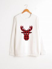 Dizzy Concept Yeni Yıl Baskılı Sweatshirt - 1