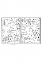 Kendime Güveniyorum, Cesurum, Güzelim: Kızlar İçin Boyama Kitabı - 4