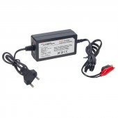 Powermaster 18705 6V-12V 1A Krokodil Uçlu Akü Şarj Adaptörü - 1