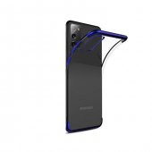 Teleplus Samsung Galaxy S20 FE Kılıf Lüks Köşeli Lazer Silikon  + Nano Ekran Koruyucu - 11
