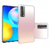 Huawei P Smart 2021 Kılıf İnce Lüks Kamera Çıkıntılı Silikon - 1