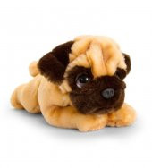 Peluş Köpek Pug 25 cm - 1