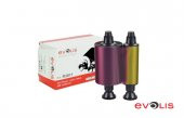 Evolis R3011 Renkli Ribon - 1