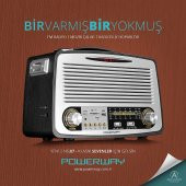Powerway Nsj07 Nostalji Radyo Bluetooth Fm Radyo Usb Girişi NSJ07 - 1