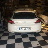 Volkswagen Scirocco Makyajlı R Cup Spoiler (Fiber) - 5