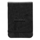 9x14cm Çizgisiz Defter Siyah Sert Kapak 96 Yaprak - 1