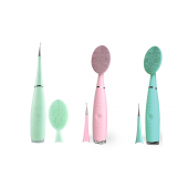 Yüksek Performanslı Titreşimli Yüz Temizleyici Ve Yüz Masaj Aleti Facial Brush 2 İn 1 (pembe) - 3