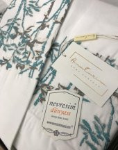 Anna Karina Brode Çift Kişilik Akfil Nevresim Takımı Bambu Tree - 2